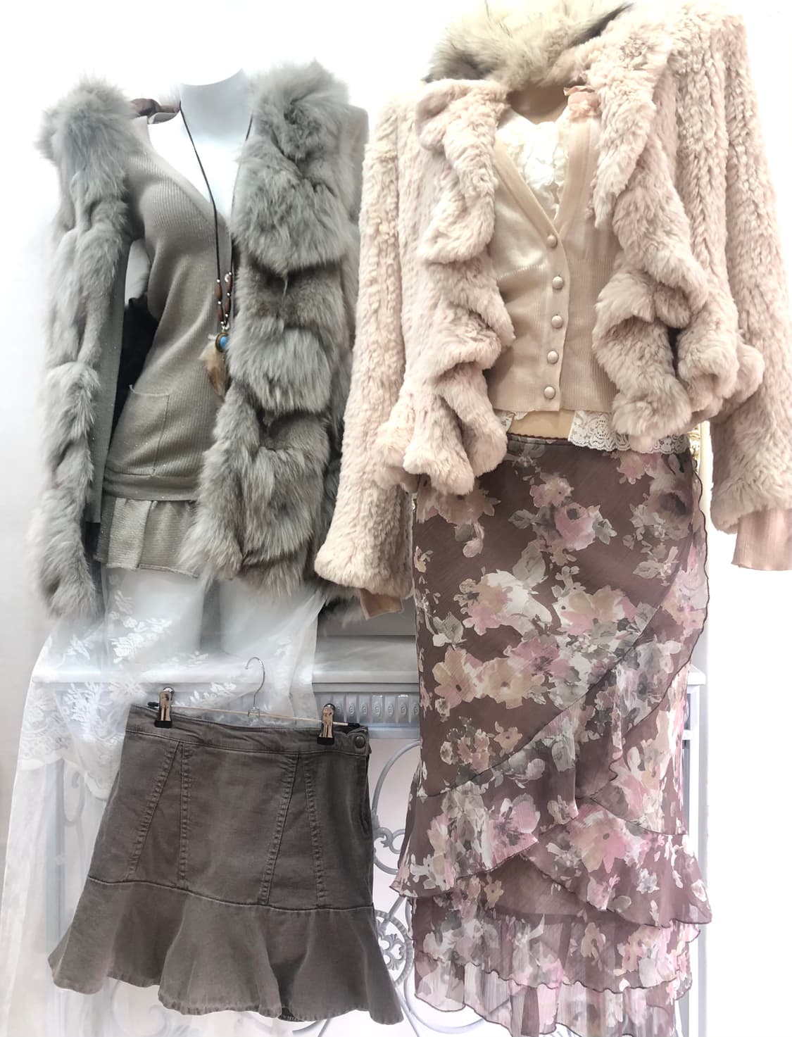 pink floral fairy coordi set 상품이미지1