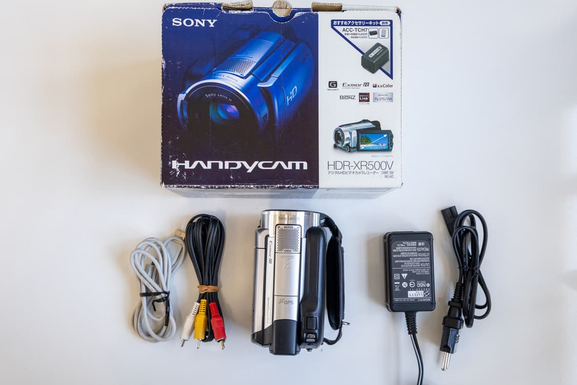 Sony HDR XR500V / 빈티지 디지털 캠코더 상품이미지9
