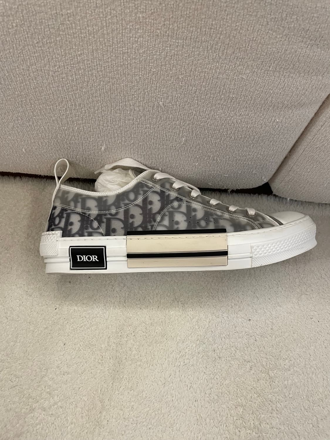 Dior b23 오블리크 로우탑 스니커즈 상품이미지5