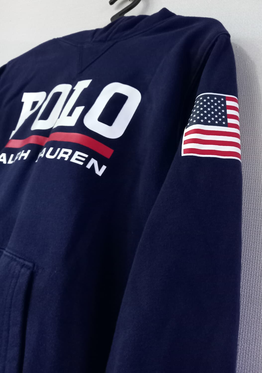 폴로 POLO 네이비 USA 성조기 후드집업 90/S 상품이미지2