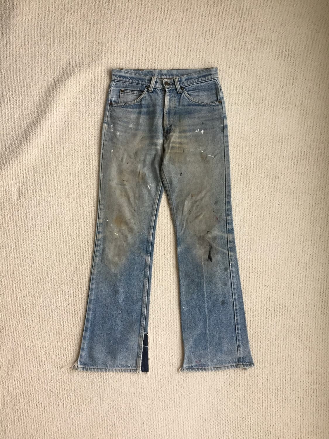 80‘s levis 리바이스 517 부츠컷 데님 굿에이징 상품이미지1