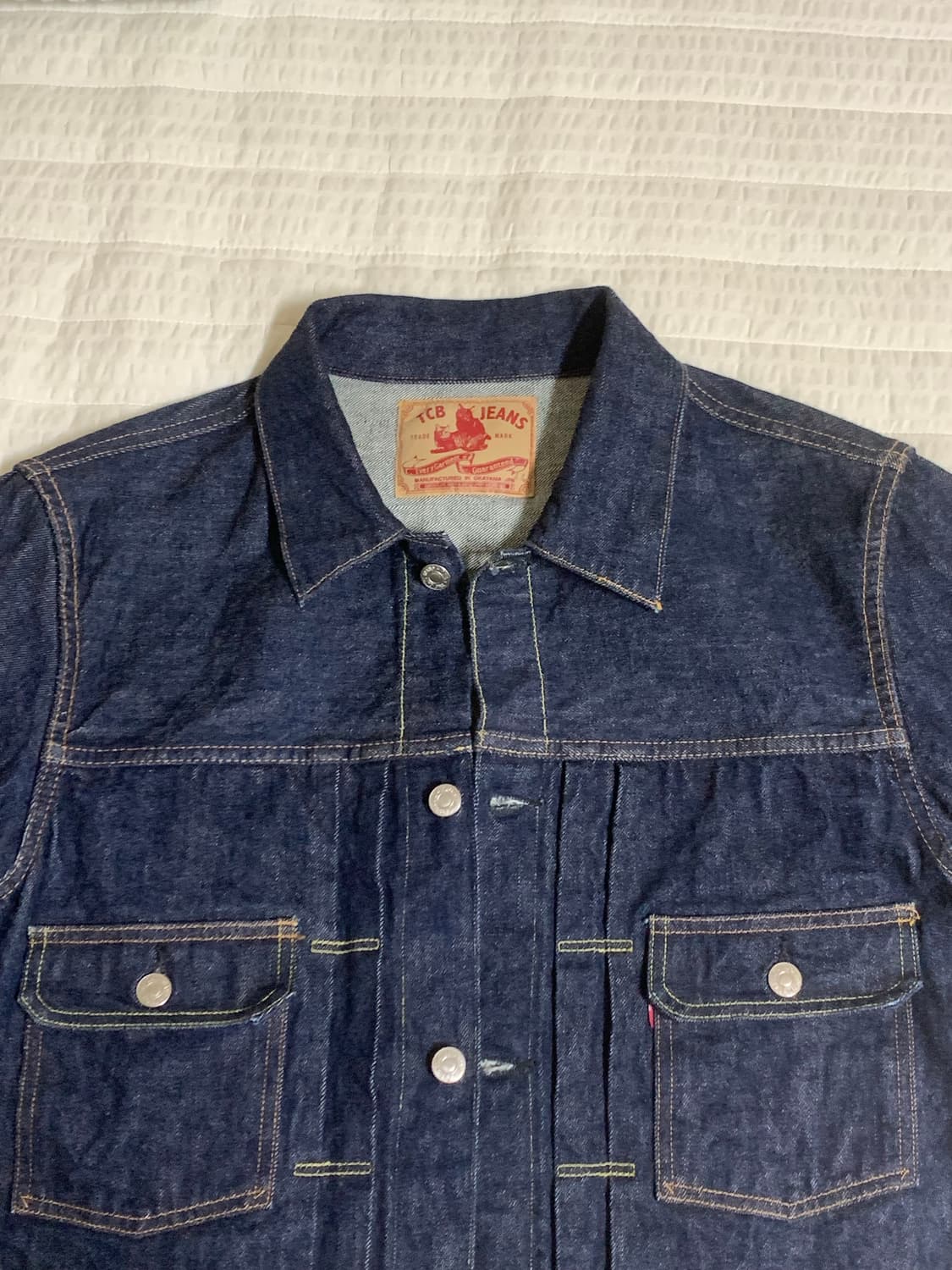tcbjeans 50s jacket one wash 상품이미지5