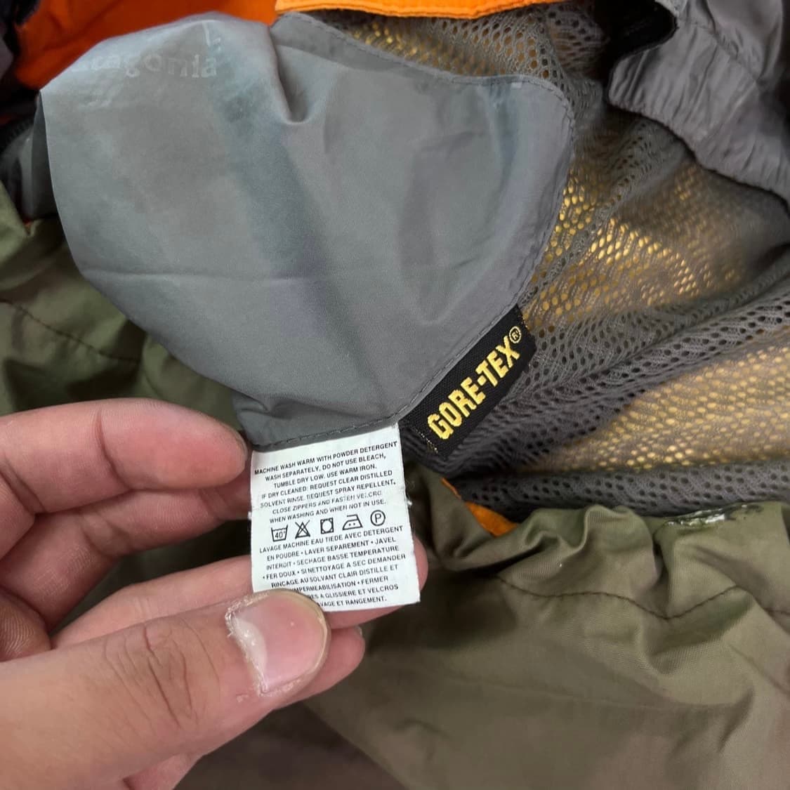 파타고니아 바람막이 xcr 고어텍스 자켓 105 상품이미지10