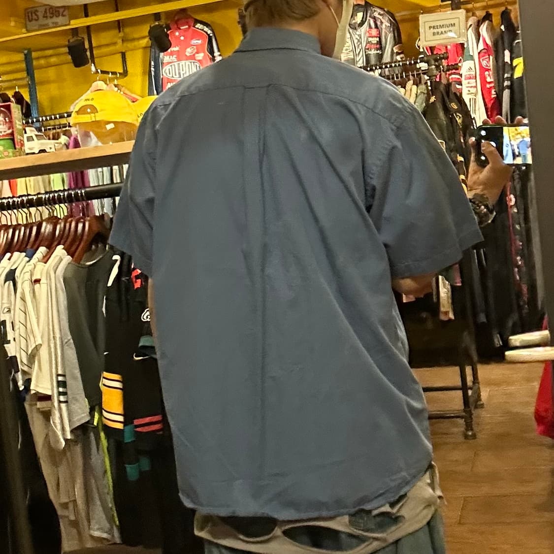 [HI] 칼하트 반팔 셔츠 블루 상품이미지5