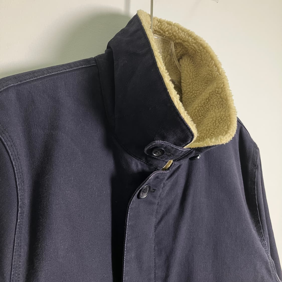 칼하트wip 네이비 쉐필드 덱자켓 L 상품이미지5