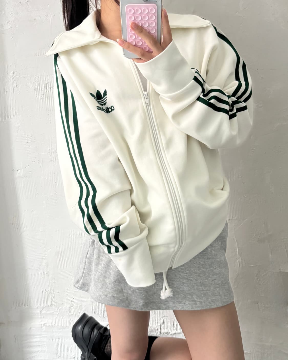 Adidas 아디다스 00‘s 흰초 유로파 3-라인 트랙탑 상품이미지2