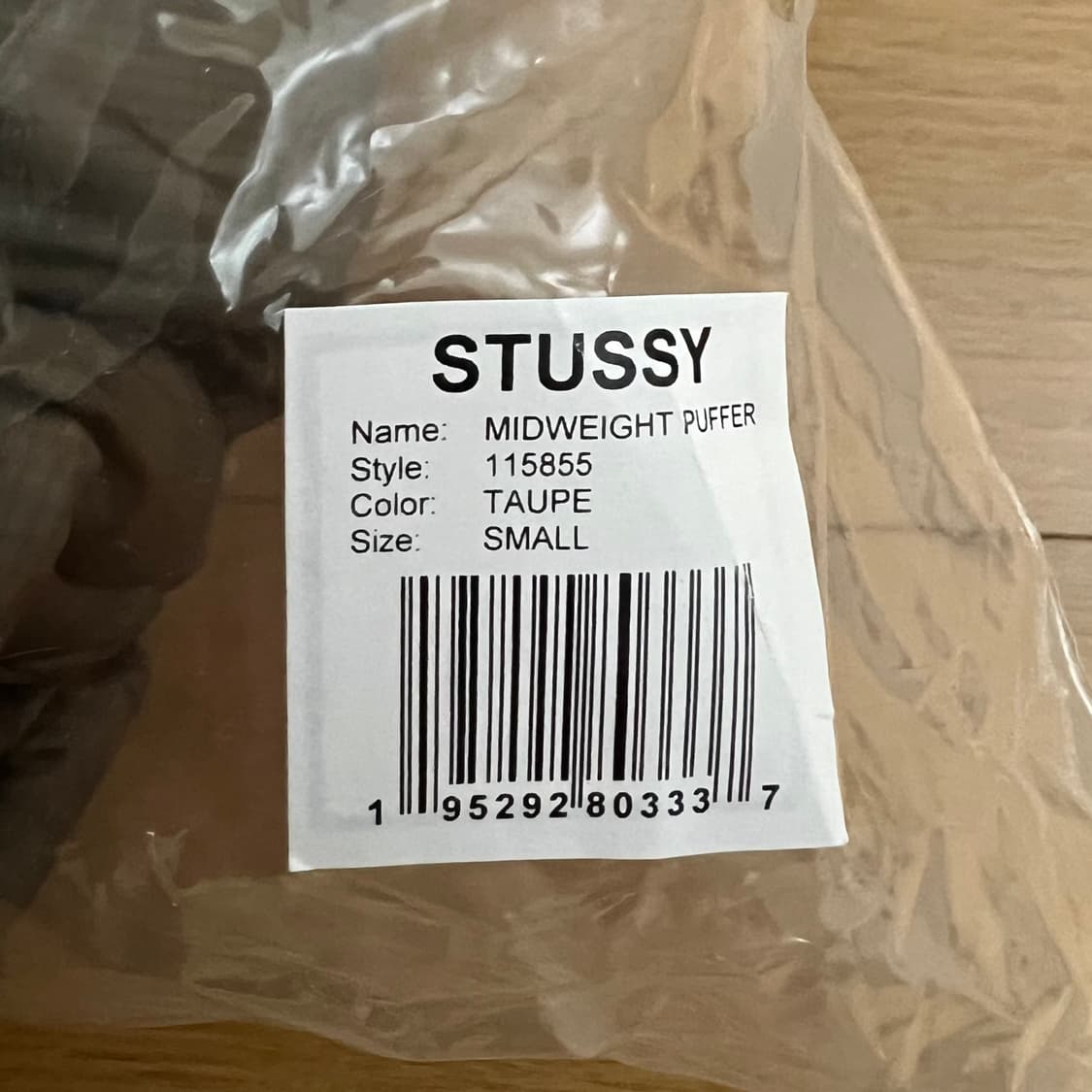 스투시 미드웨이트 푸퍼 토프 S 상품이미지10