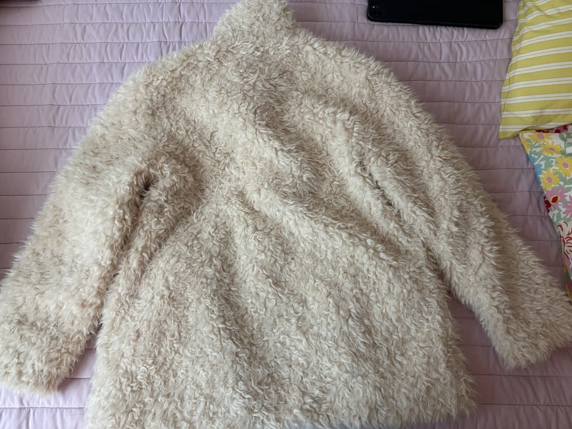 던스트 curly fur half jacket s사이즈 상품이미지5