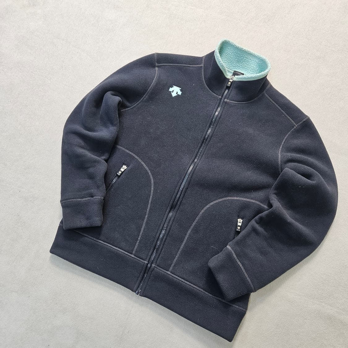 100 데상트 스키 본딩 플리스 자켓0324Y 상품이미지1