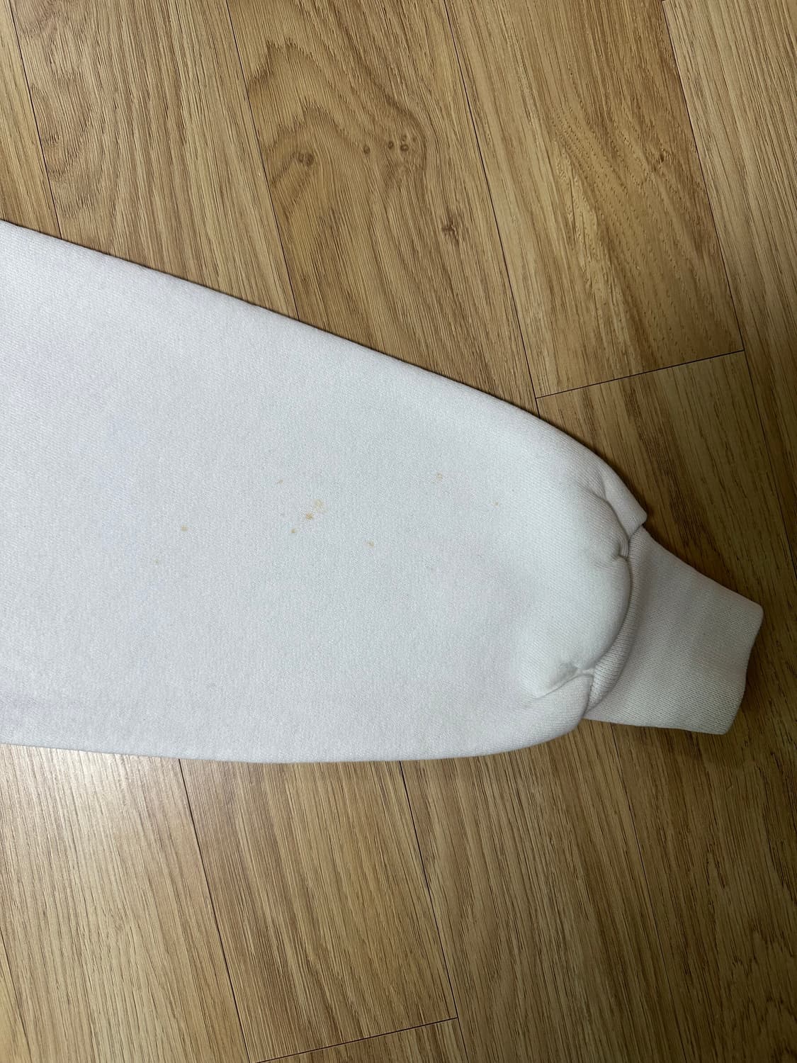 90s 빈티지 러셀 후드집업 화이트 M USA 상품이미지9