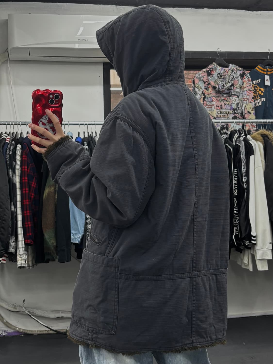 디젤 쉐르파 야상 자켓 상품이미지5