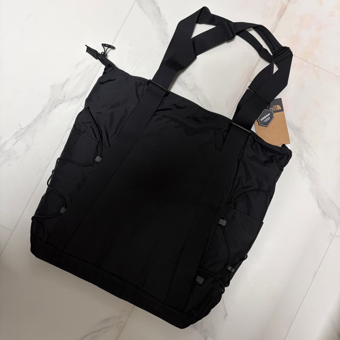 주우재 노스페이스 보레알리스 토트백 블랙 새제품 North Face 상품이미지4