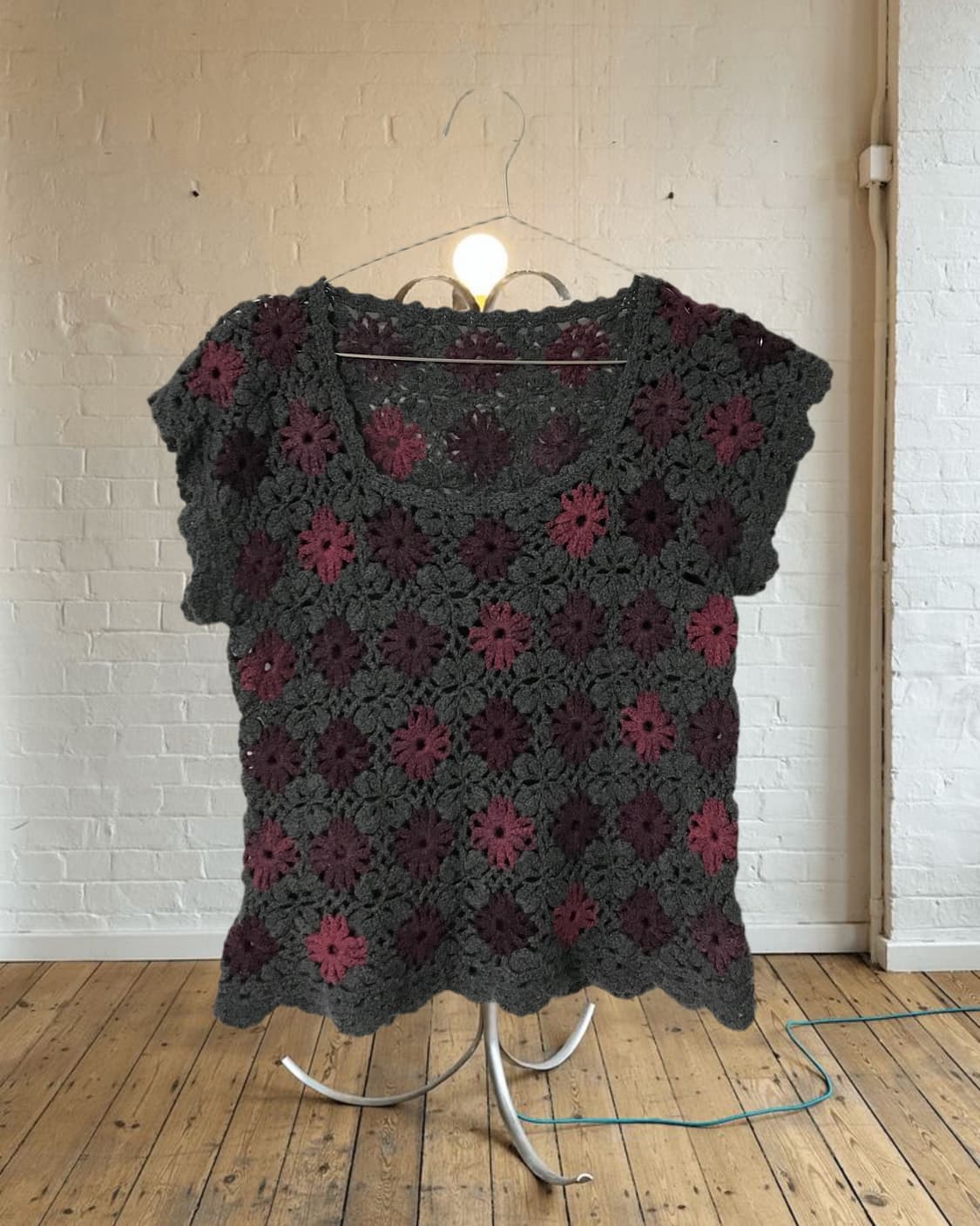 vintage crochet pattern knit 상품이미지4