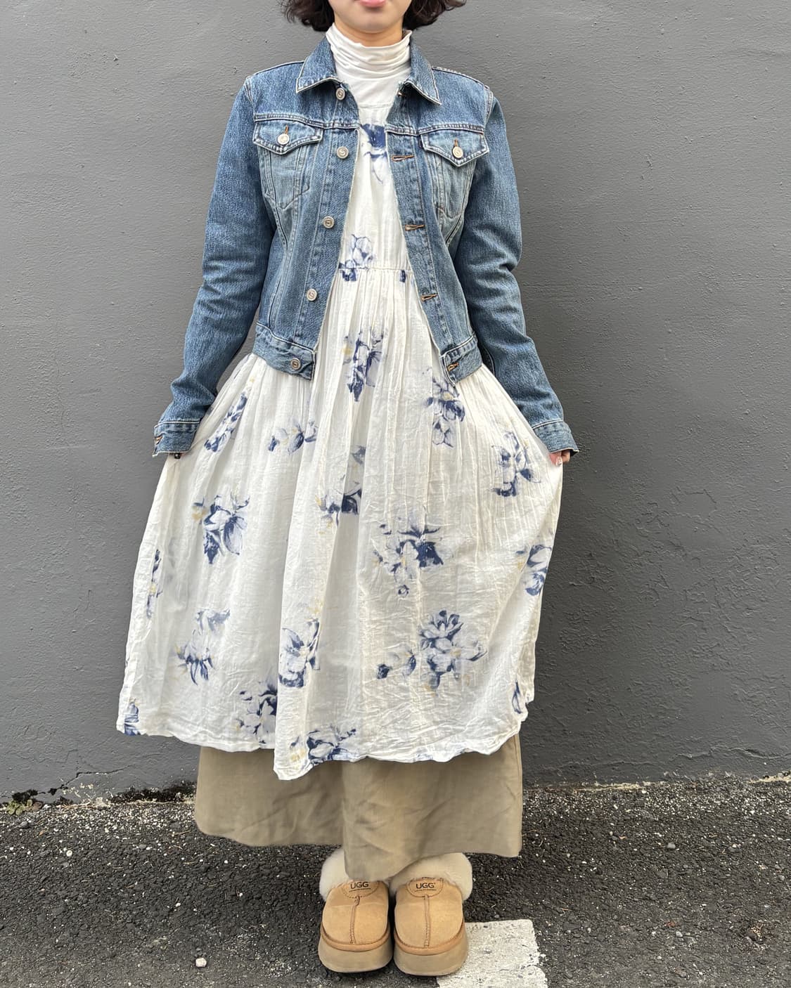 일본빈티지 juicy jeans 청자켓 상품이미지3