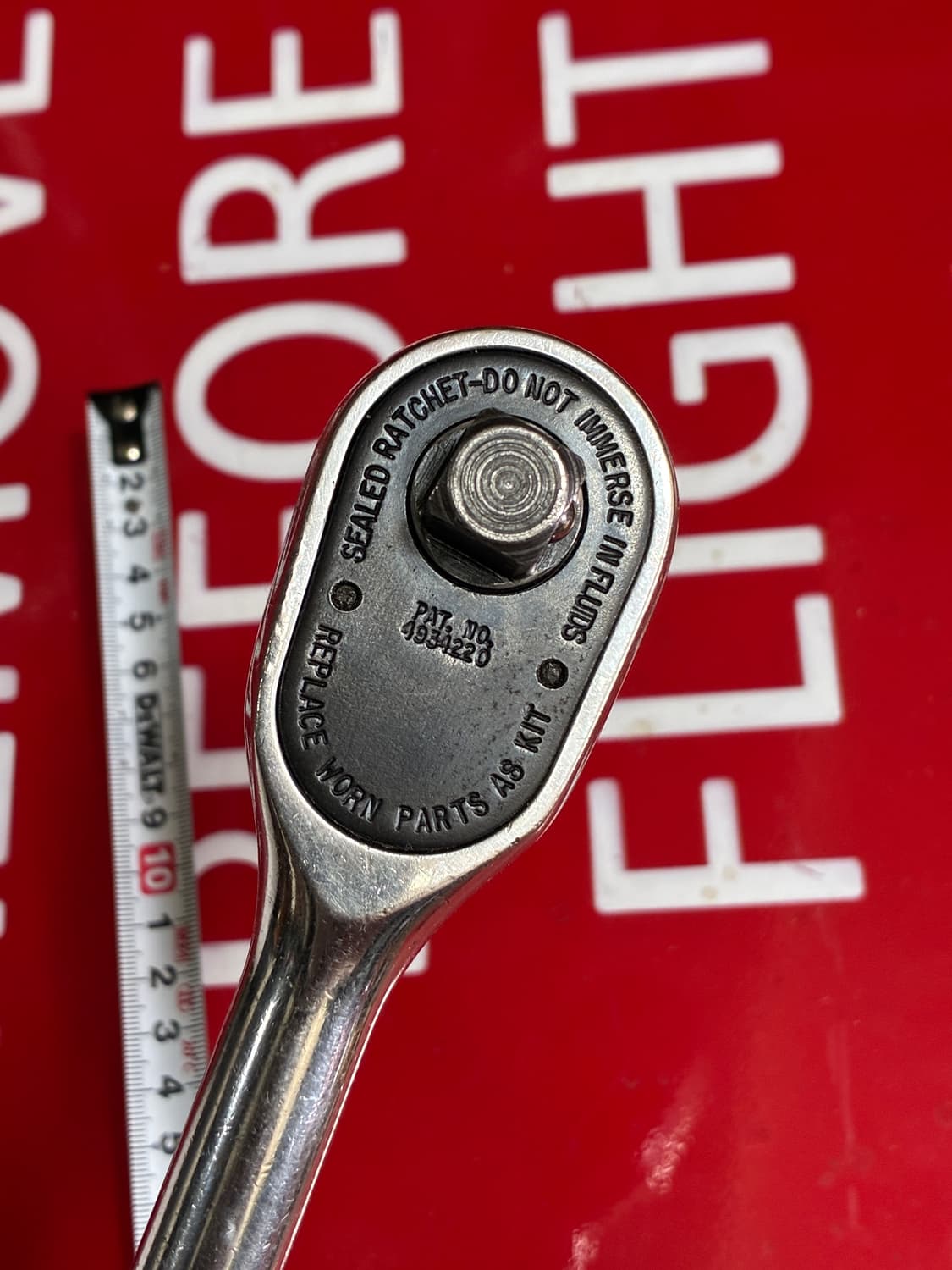[MADE IN USA] 스냅온(Snap-on) 1/2" 라쳇, 깔깔이 상품이미지3