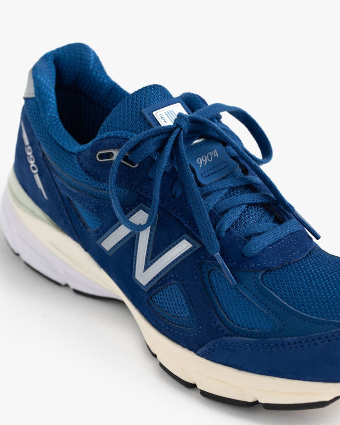 (새상품) 뉴발란스 990v4 블루 에임레온도르 콜라보 상품이미지3