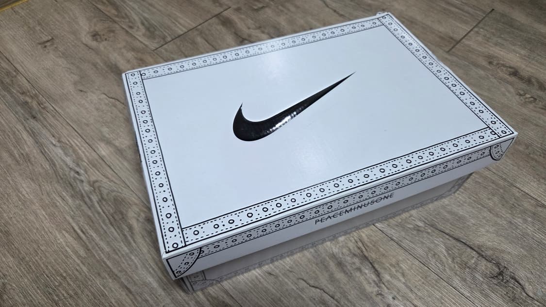 285 ) 나이키 x 피스마이너스원 권도1 블랙 앤 화이트 상품이미지3