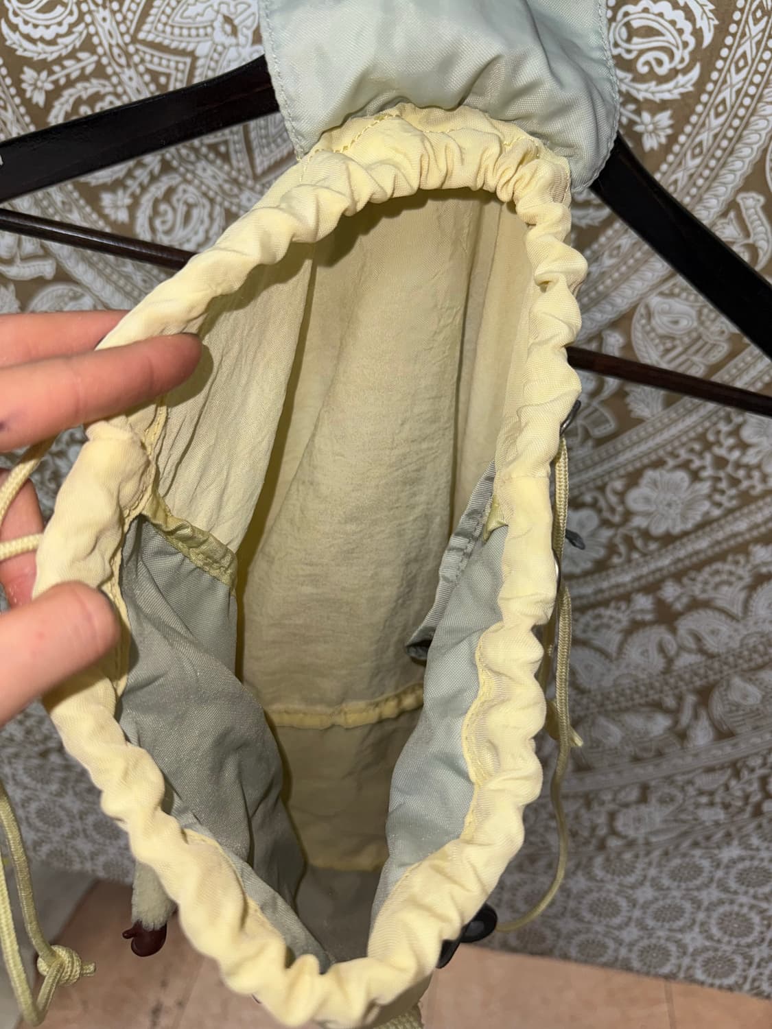 키플링 노랑색 고릴라키링 미니 백팩  상품이미지6