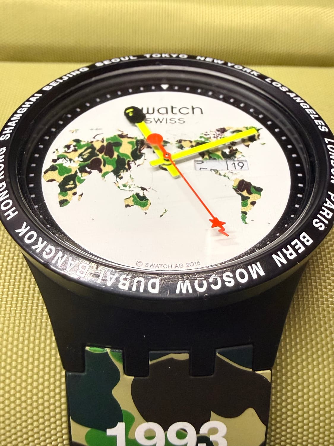 베이프 스와치 시계 상품이미지2