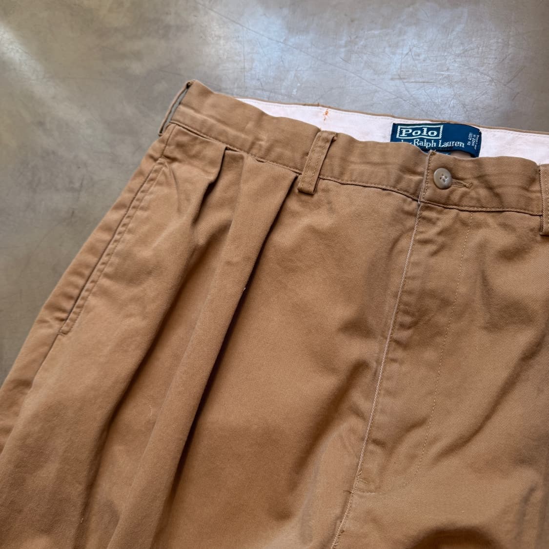 폴로 랄프로렌 투턱 치노 팬츠 앤드류핏 34 상품이미지2