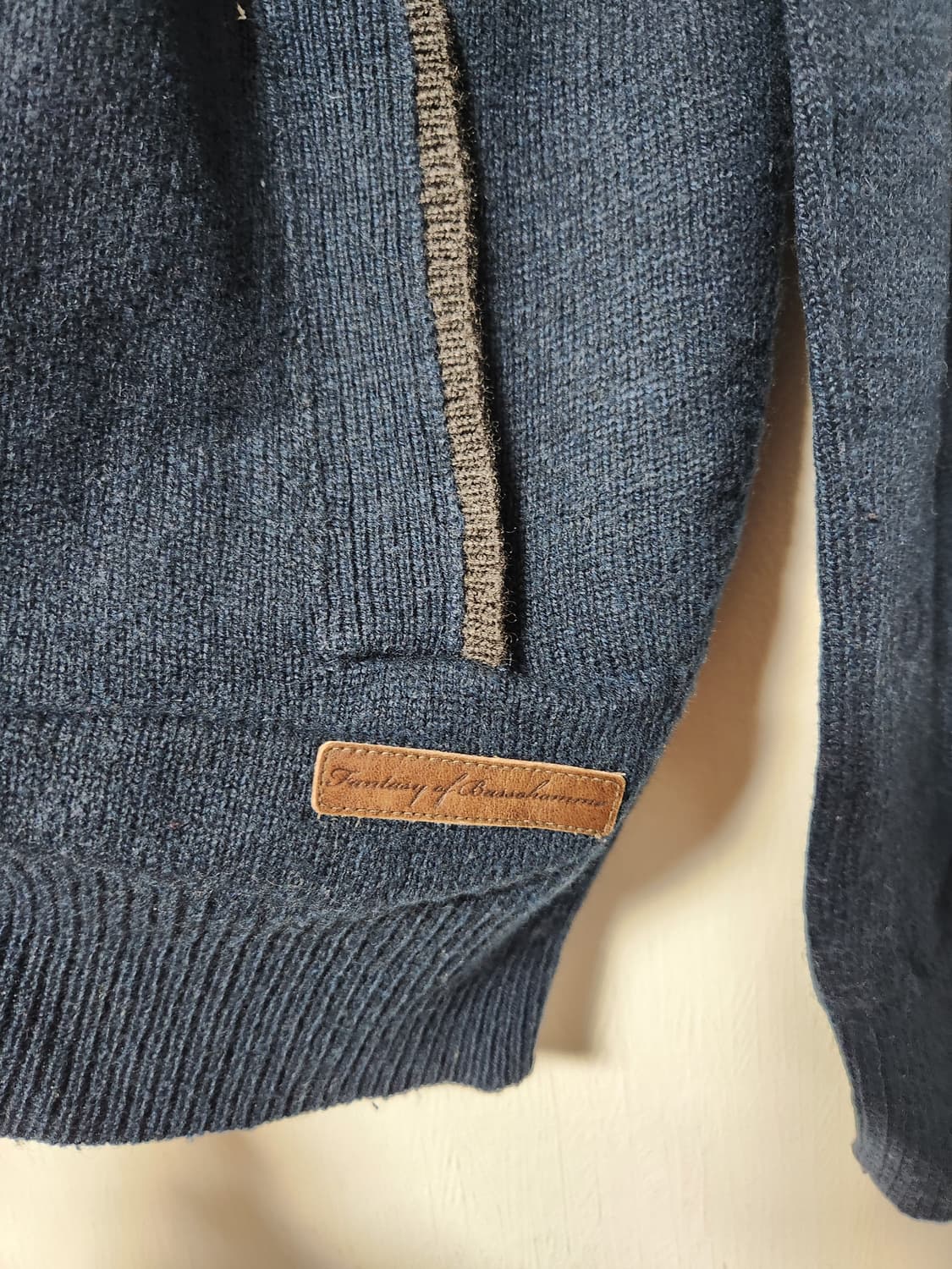 BASSO HOMME 네이비 니트 가디건 105 상품이미지6