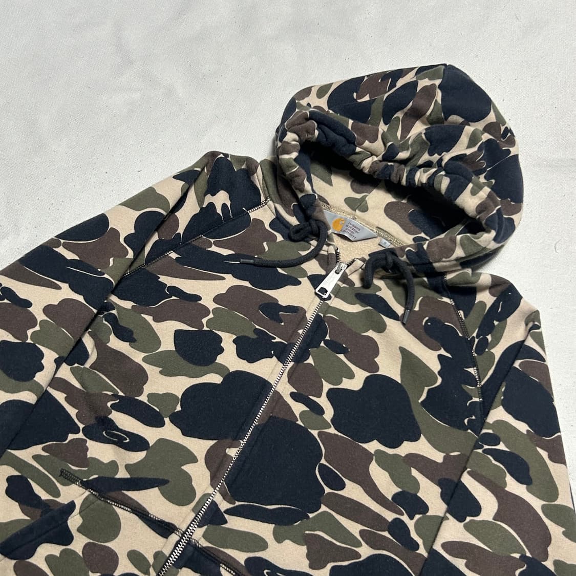 S 칼하트 카모 후드집업 상품이미지1