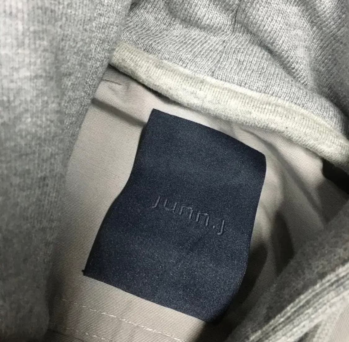 준지 나일론 스웻 나일론 샘플 후드티 AA02 상품이미지5