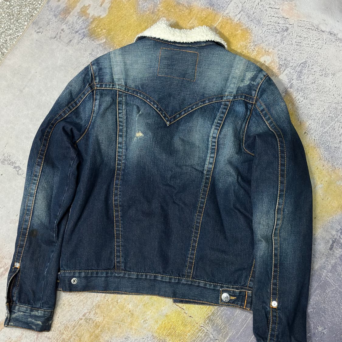 트루릴리젼 양털 데님자켓  상품이미지4