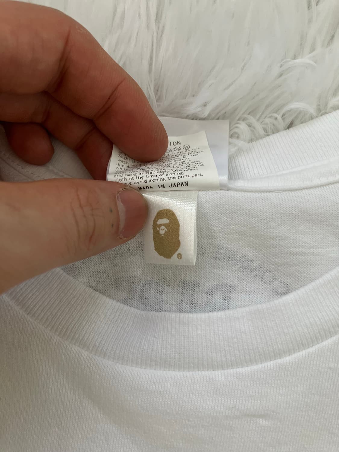 꼼데가르송 베이프 콜라보 반팔 상품이미지7