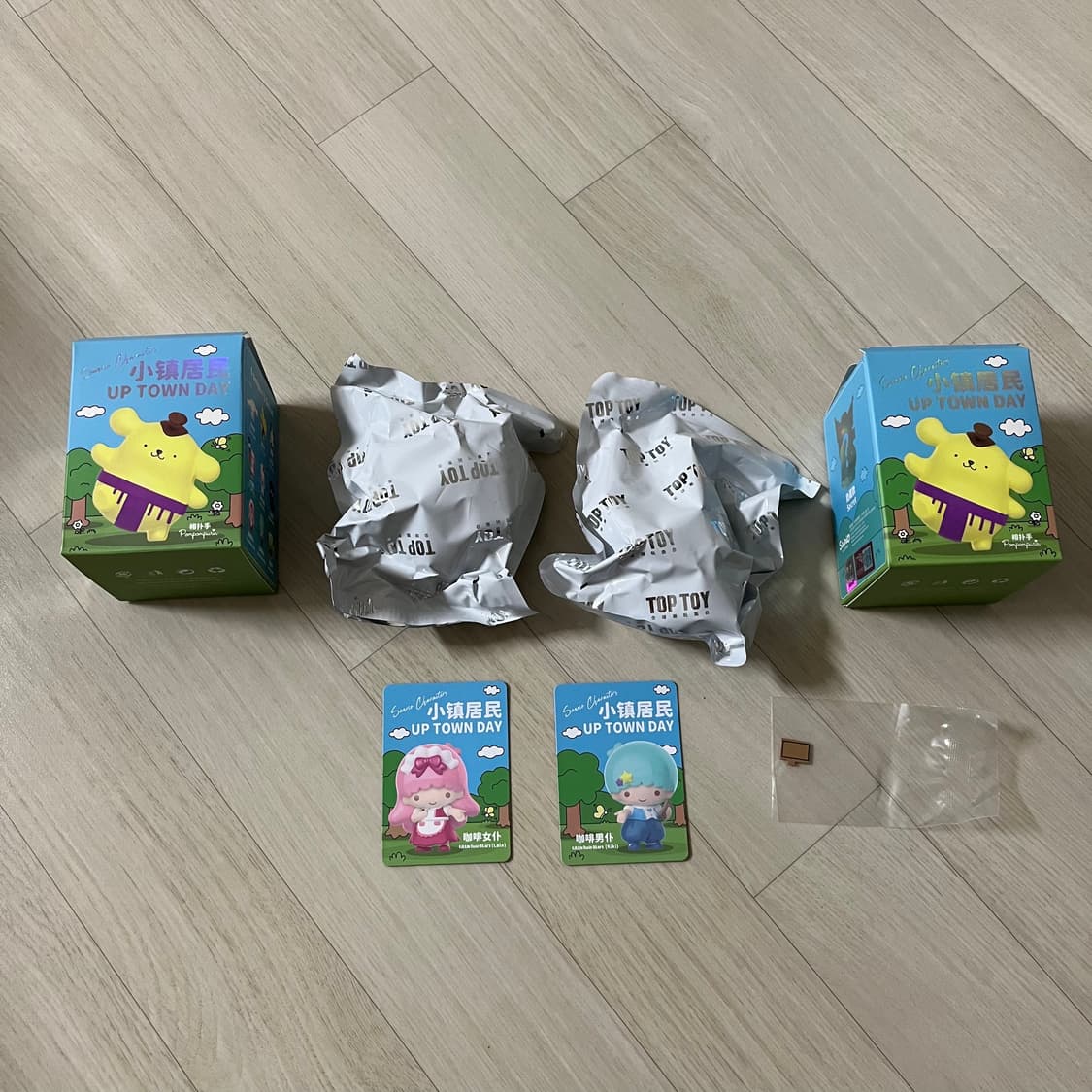 산리오 업타운데이 피규어 키티 포차코 폼폼푸린 시나모롤 마멜 리틀트윈스타 상품이미지7