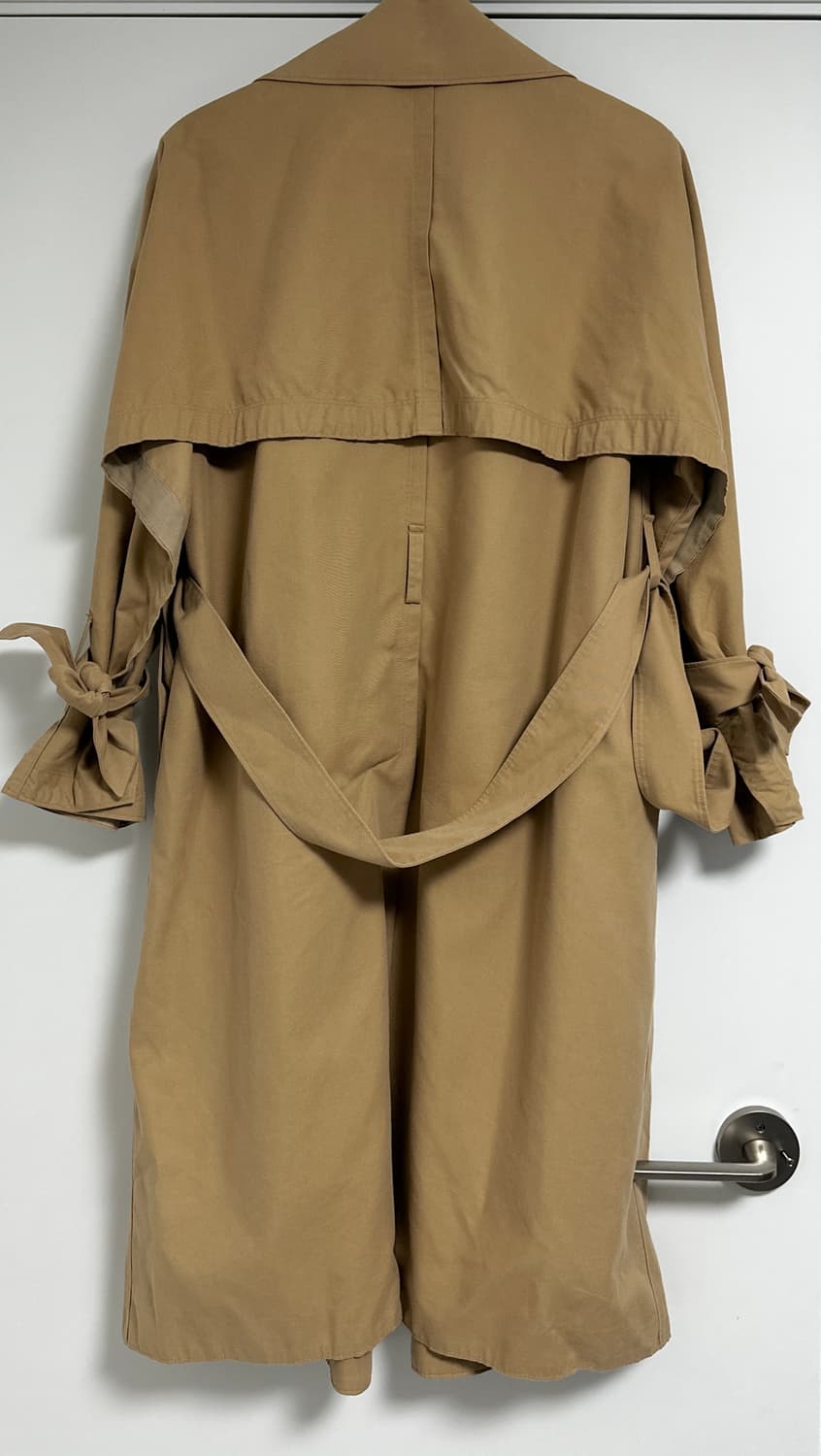 [SYSTEM /시스템] 백 케이프 트렌치 코트 상품이미지2