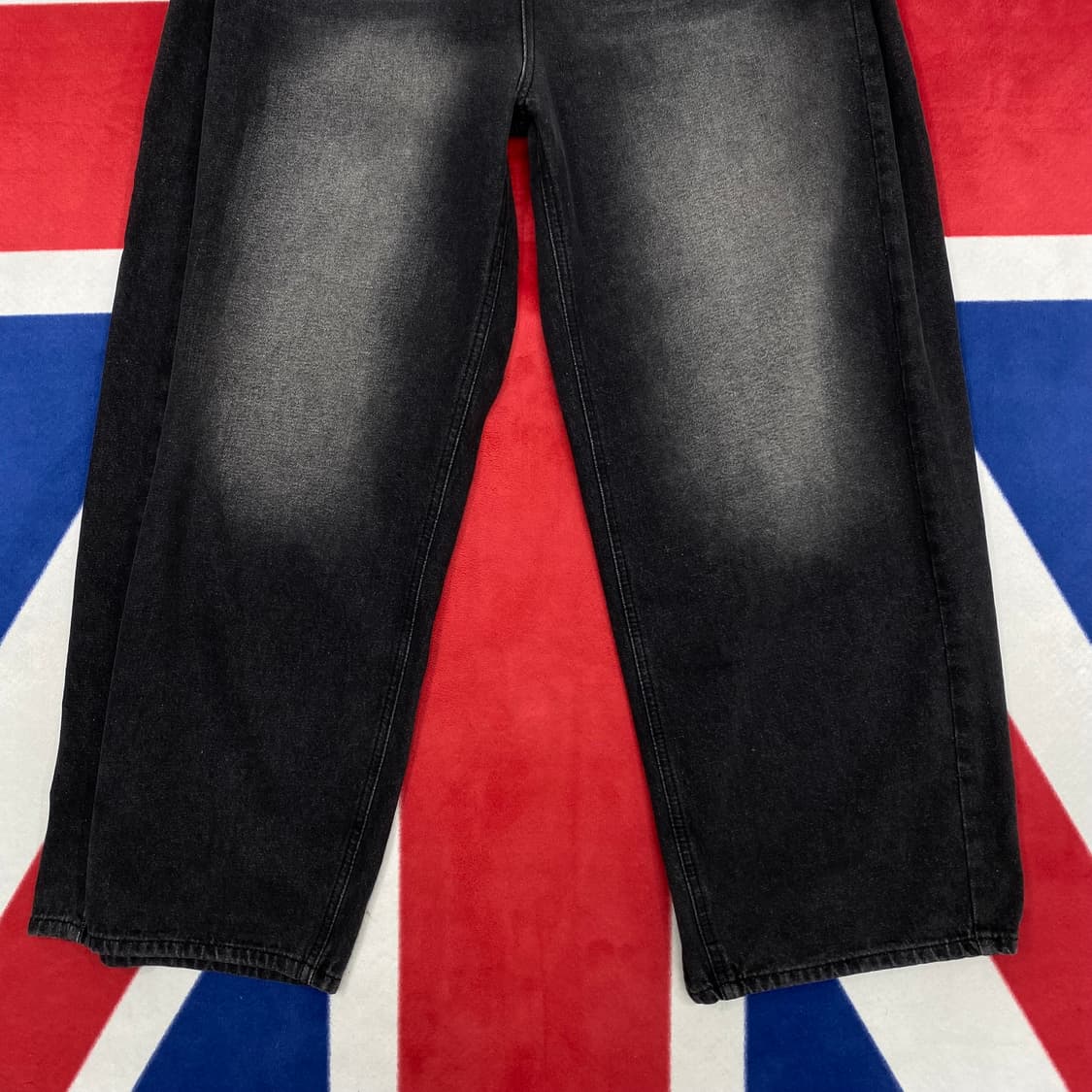 빈티지 벌룬 흑청데님팬츠 여성 XL  상품이미지3