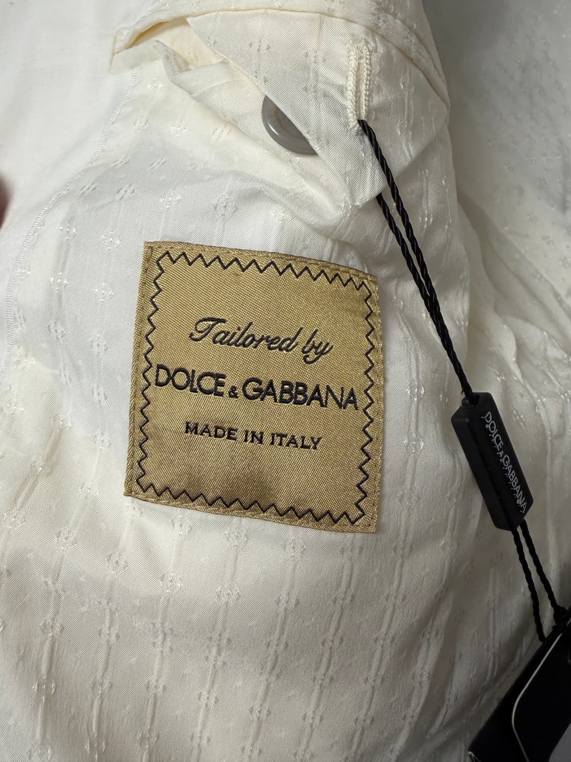 돌체앤가바나 화이트 블레이저 46 상품이미지2
