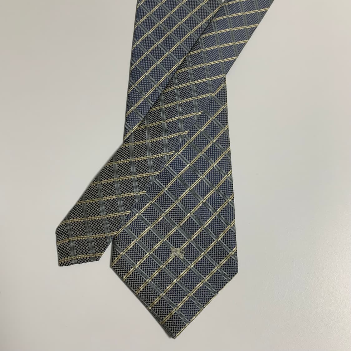 버버리(BURBERRY) 명품 체크넥타이 100실크 A등급 상품이미지3