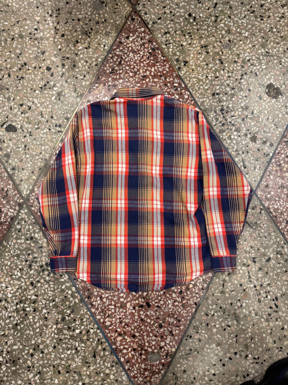 80s Big Mac 코튼 플란넬 셔츠 (L) 상품이미지3