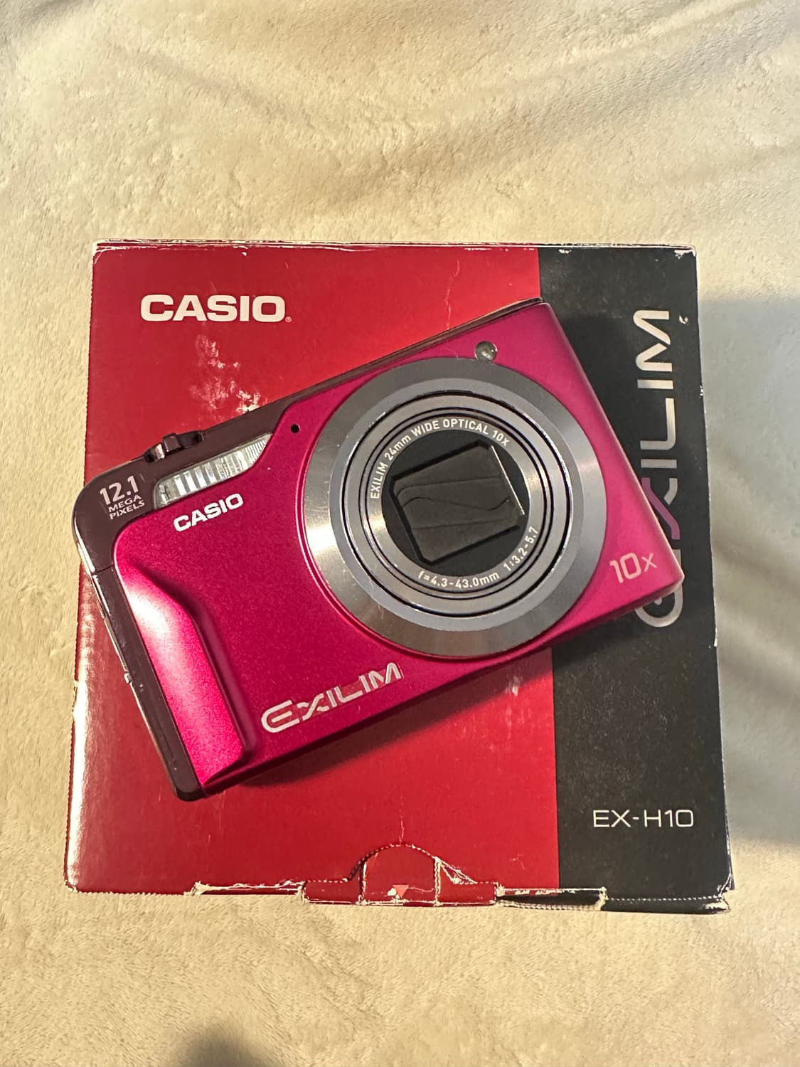 *풀박스* 카시오 엑슬림 h10 디카/디지털카메라 상품이미지1
