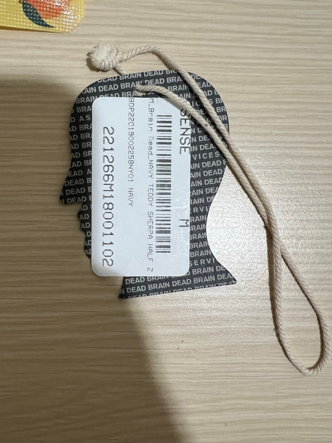 브레인데드 후리스 네이비 m 상품이미지4