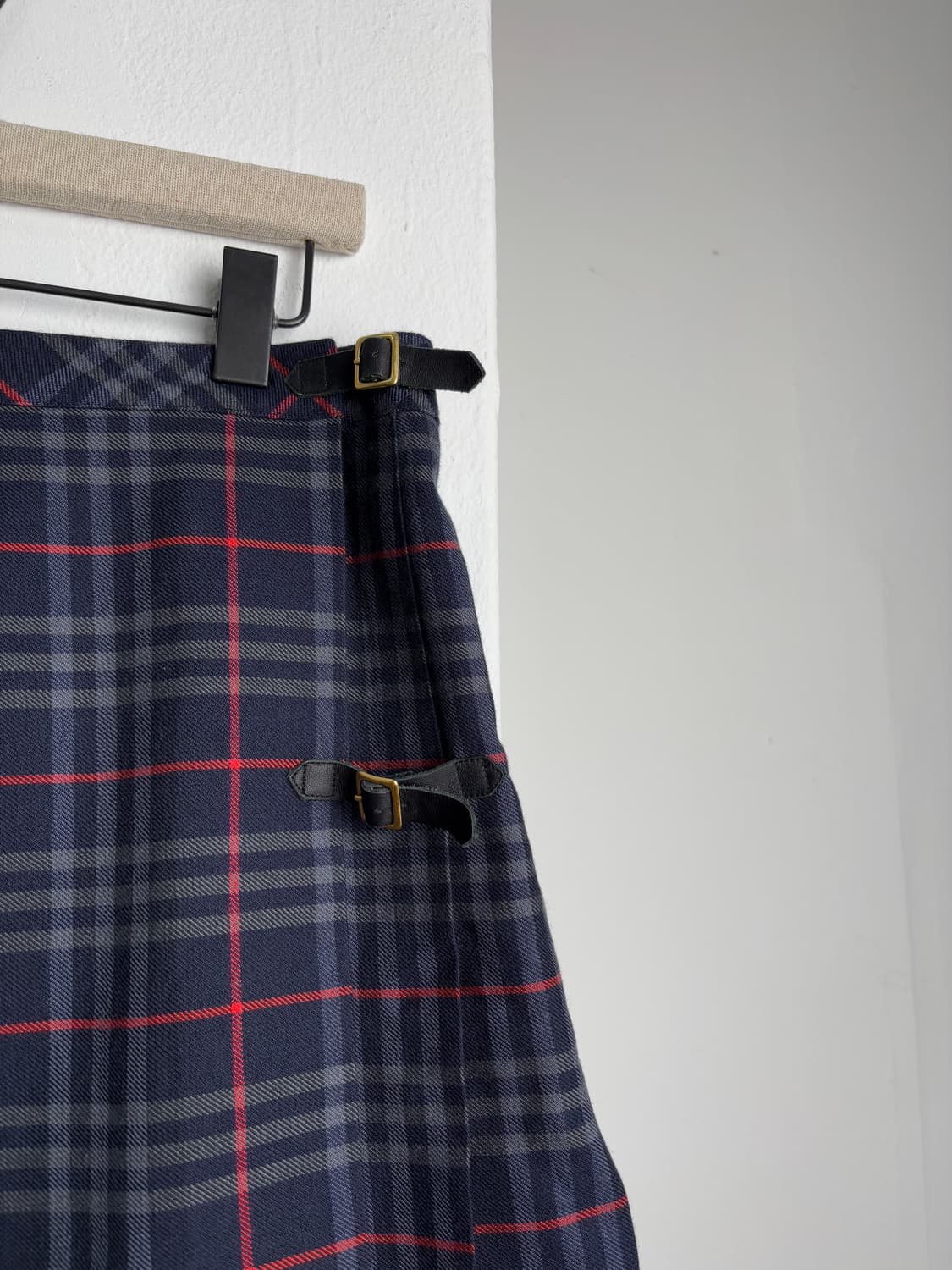 80-90sVintage Burberrys Nova Check Skirt 상품이미지2