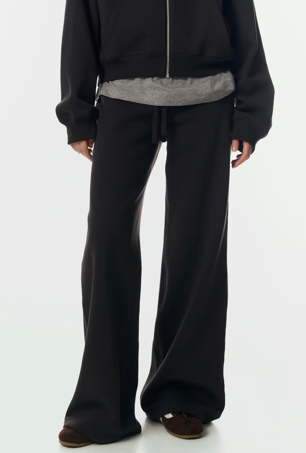 새상품 H&M 플레어 스웨트 팬츠 상품이미지2