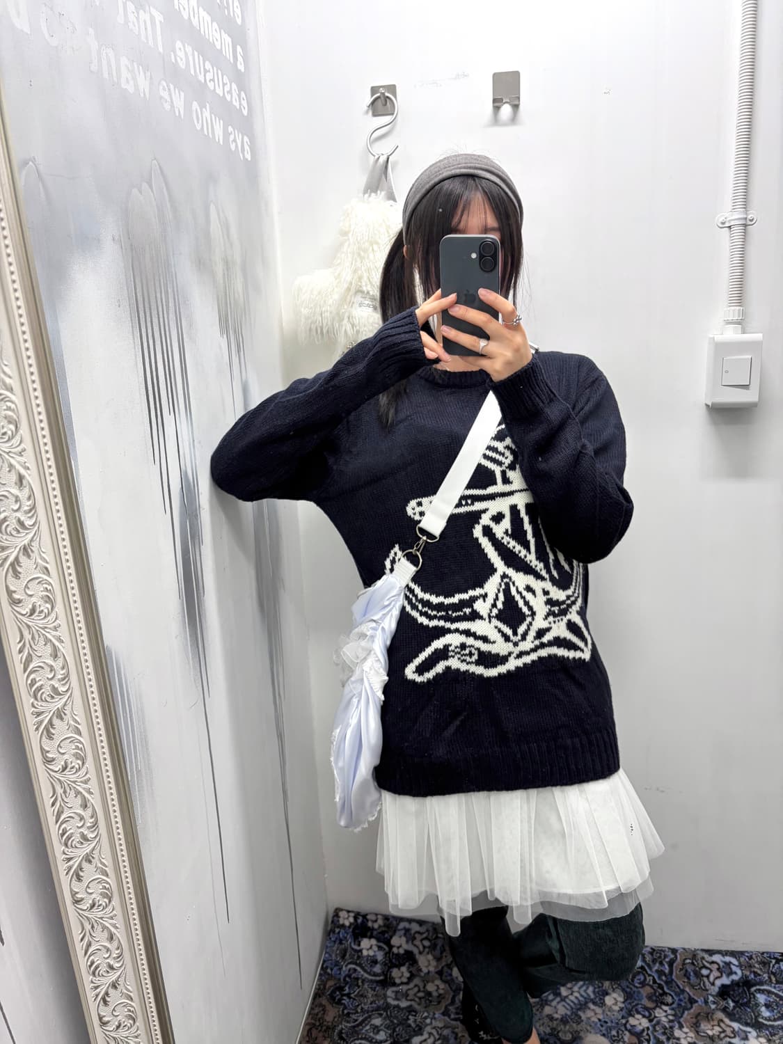 Nautical Anchor Sweater 상품이미지6