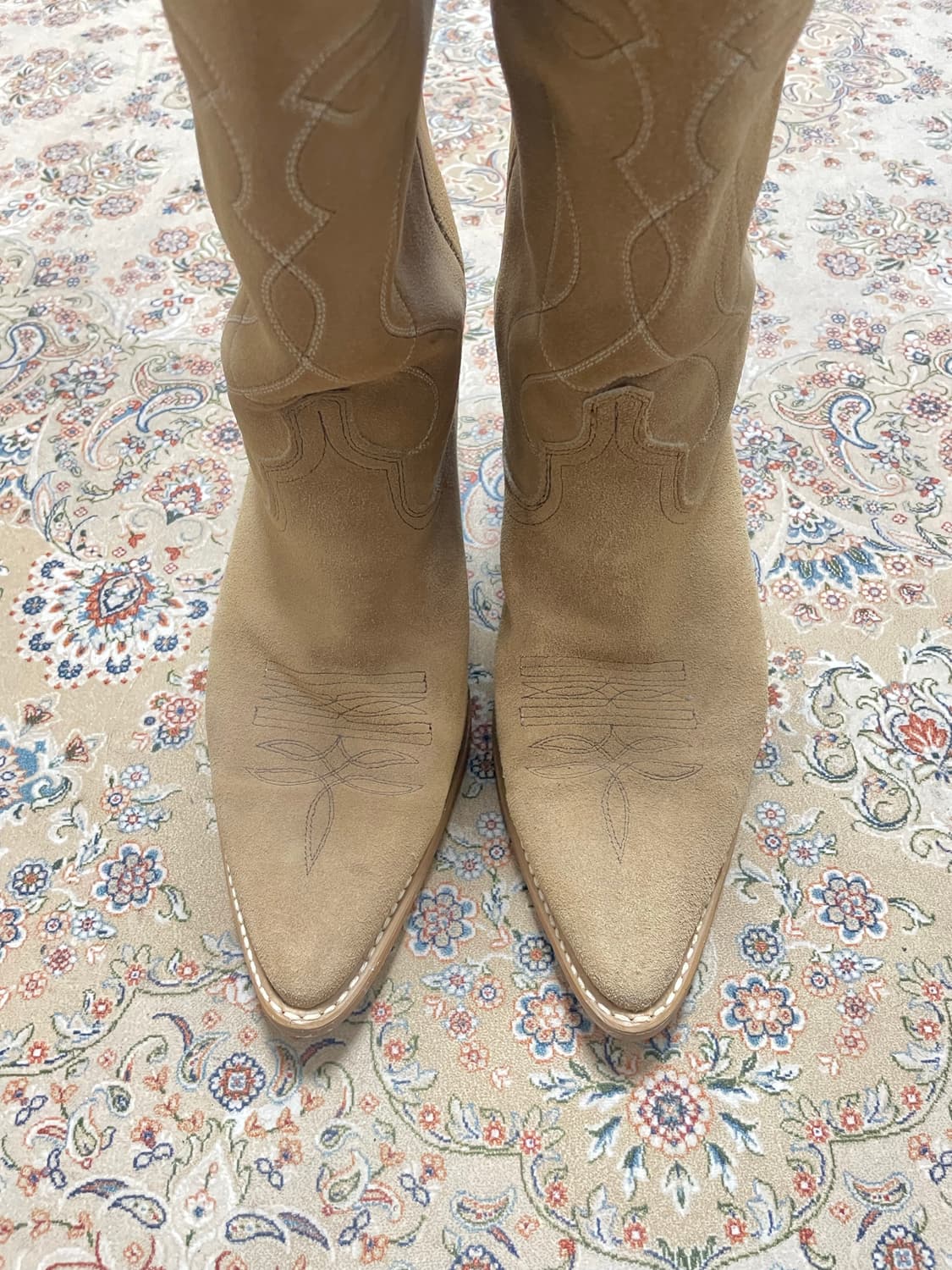 스웨이드 웨스턴부츠 10.5D 상품이미지3