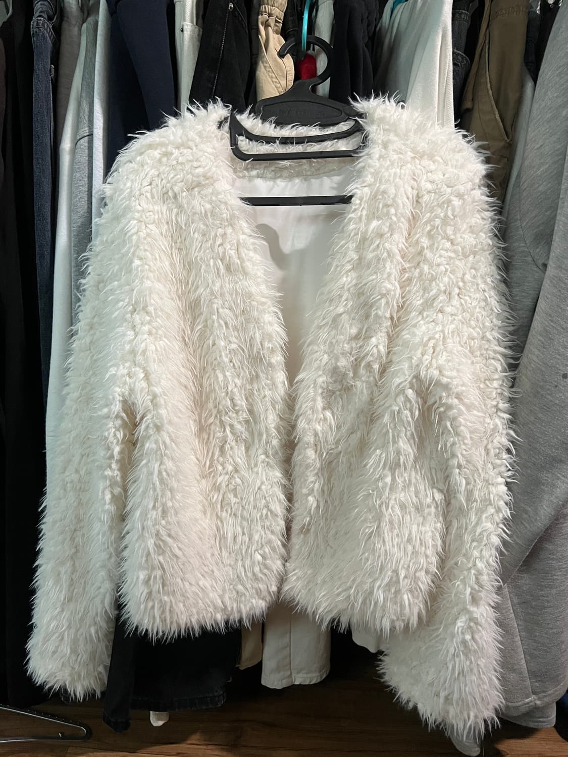 퍼 가디건 상품이미지1