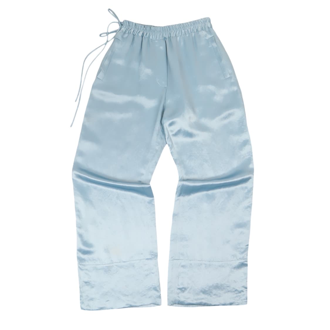 아크네스튜디오 새틴 블루 드로스트링 팬츠 상품이미지1