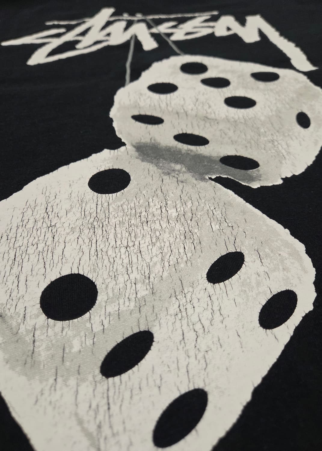 스투시 다이스 블랙 반팔 티셔츠 상품이미지3