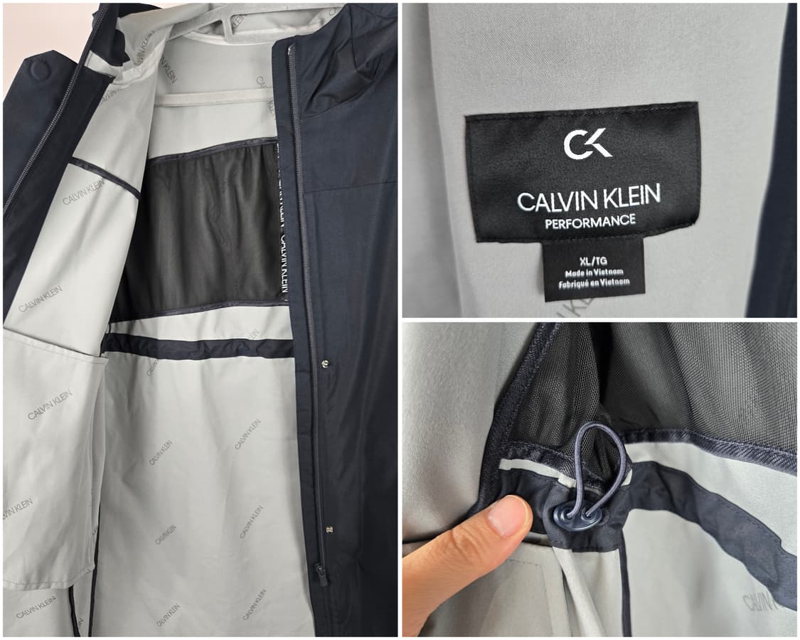 [무료배송]CK 캘빈클라인 XL 여성 퍼포먼스 기능성 웨더 레인 코트 상품이미지10