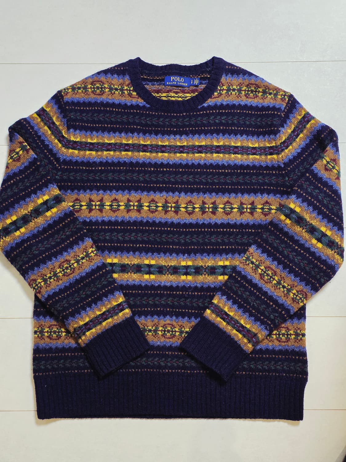 폴로 랄프로렌 페어아일 니트 S 상품이미지1