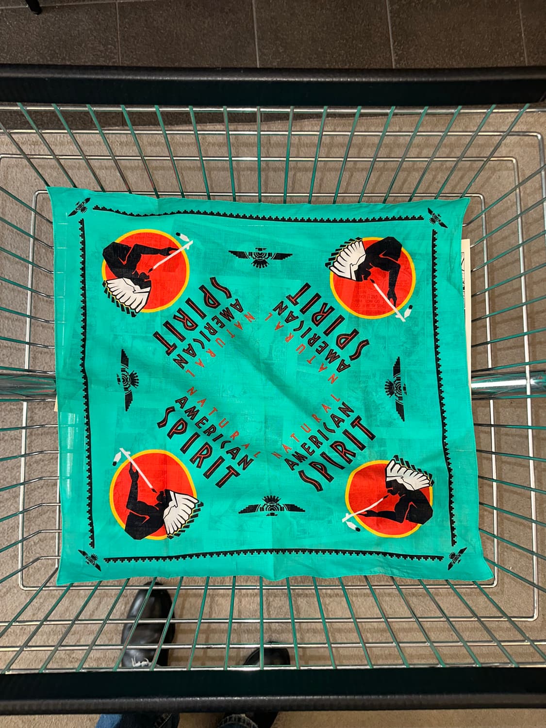American Spirit natural indian bandanna 상품이미지4
