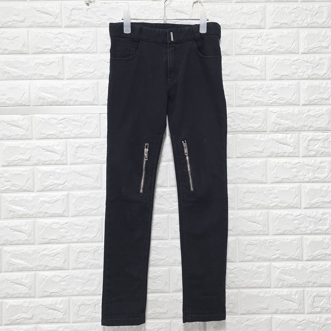 지방시 블랙 지퍼 포인트 팬츠 25인치 상품이미지1