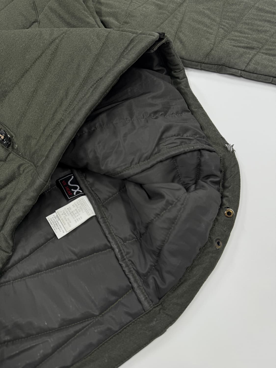 노스페이스 카키 경량패딩 상품이미지5