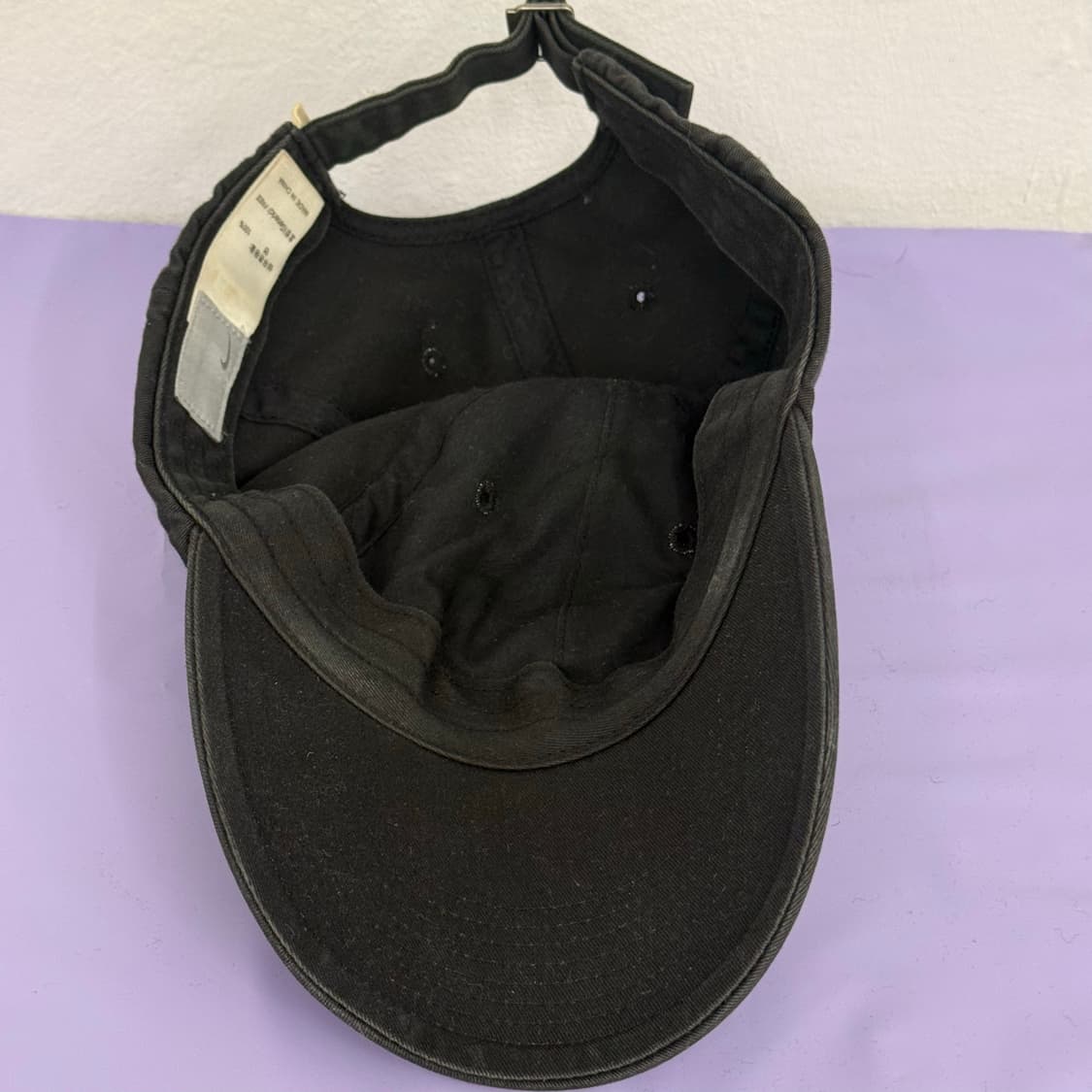 나이키 USA sportwear 스우시 블랙 볼캡 상품이미지4